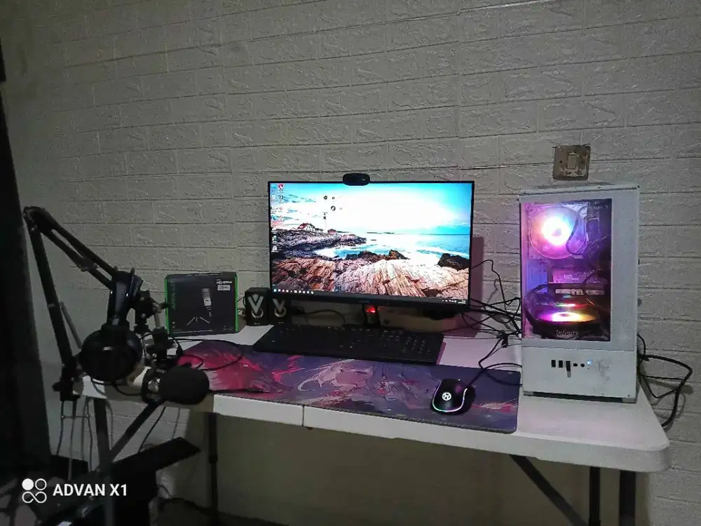 PC SET GAMING + STREAMING FULL SET | i3-10105F | RX 580 8GB | RAM 16GB