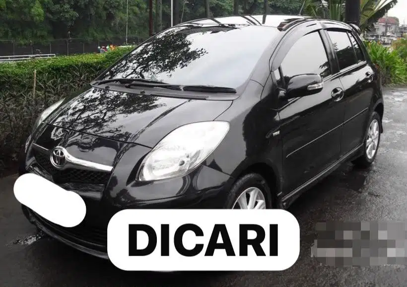 Di Cari Toyota Yaris 2009 k atas Yaris 2010 Yaris 2011 Yaris Bakpao AT