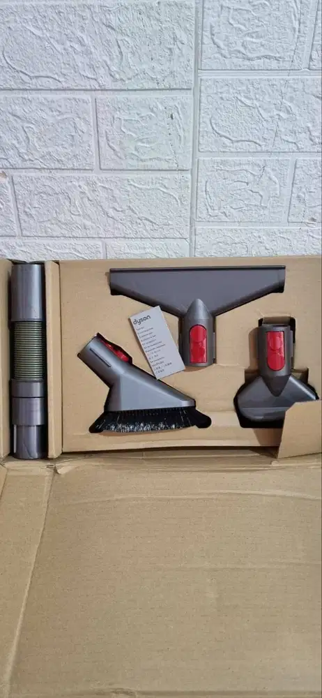 Dyson 967768 Accessory Set, Plastic, Rood vacum cleaner penyedot debu