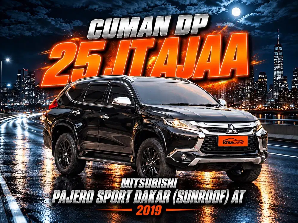 Dp 25 Jt Bergaransi PAJERO SPORT DAKAR 4X2 2019