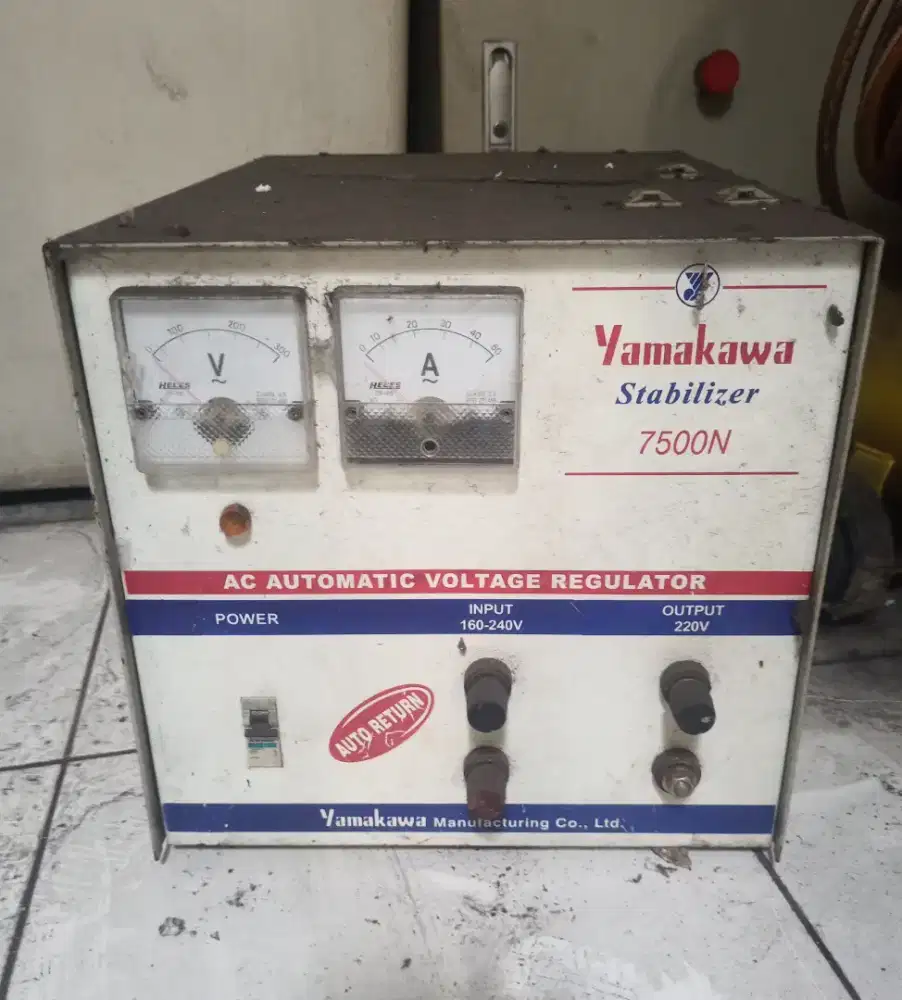 Stabilizer n mesin cuci siap pakai