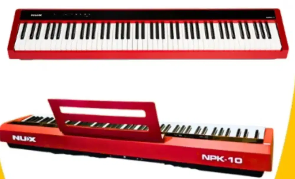 Piano Digital NUX NPK-10 (Red)
