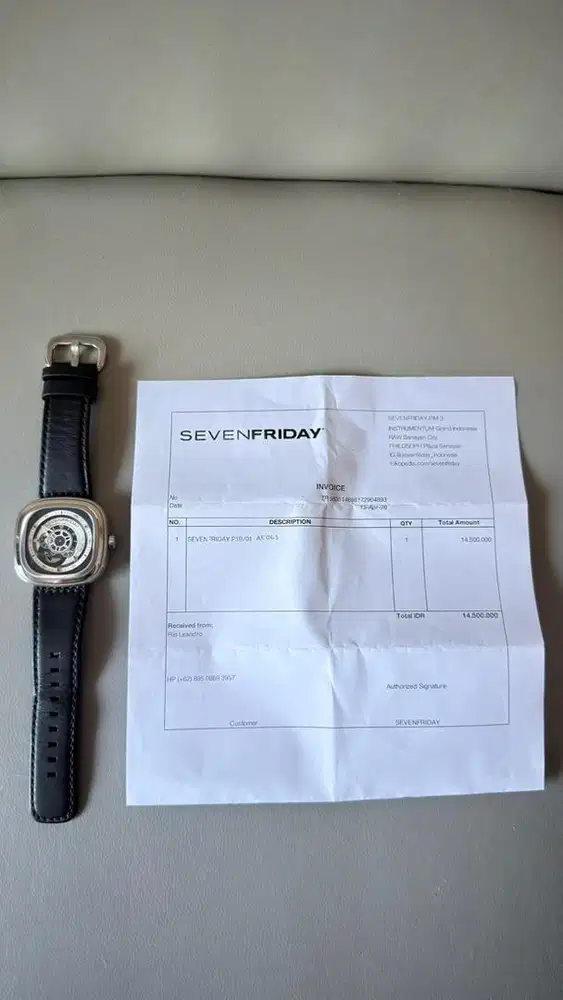 JAM SEVENFRIDAY P1B/01 ORIGINAL 100%