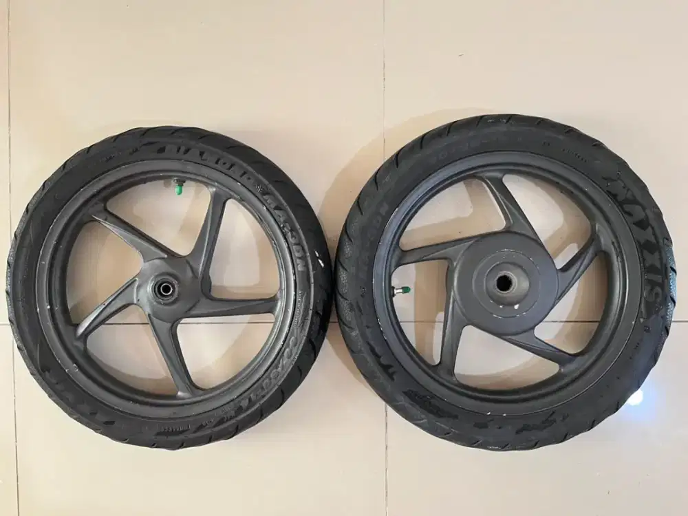 Velg Vario 125/150 Old Bawaan Plus Ban Maxxis Diamond 80/90 dan 90/90