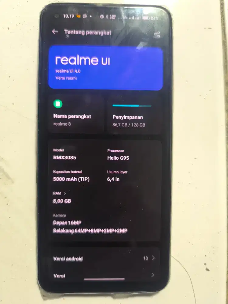 Realme 8 (RMX3085)