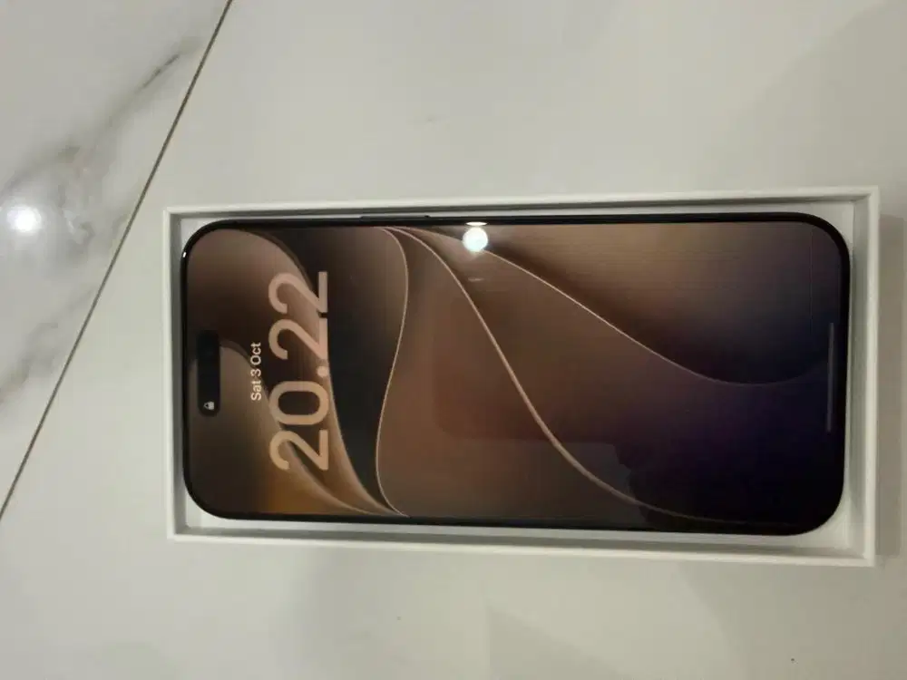 Dijual iphone 18 promax 256GB warna hitam