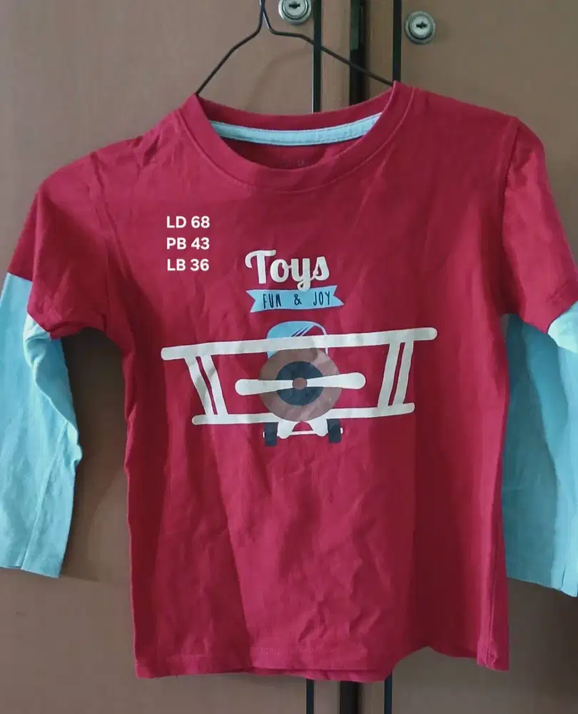 Kaos Anak Lengan Panjang Toys n Fun
