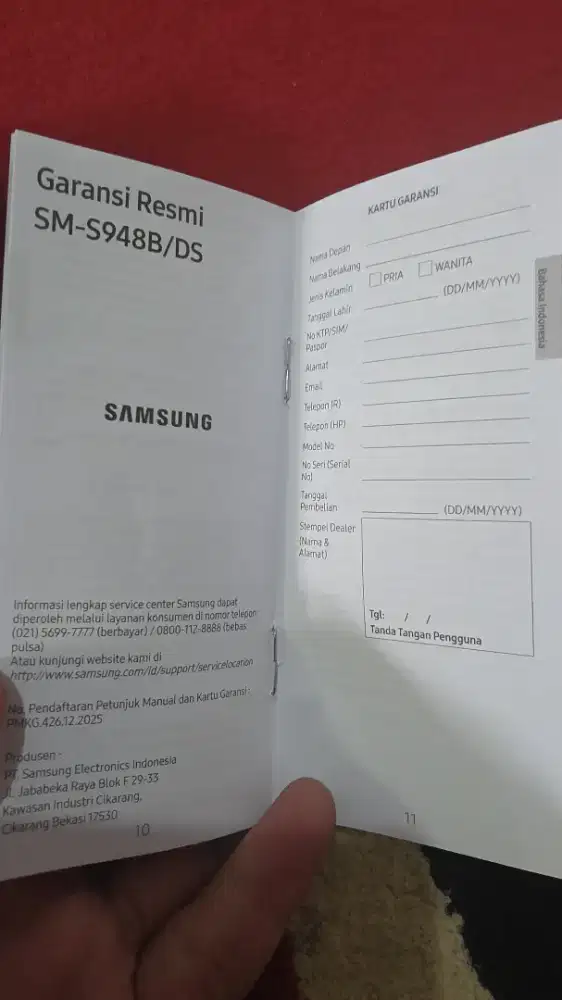 Jual cepet Samsung S26 Ultra 12/256
