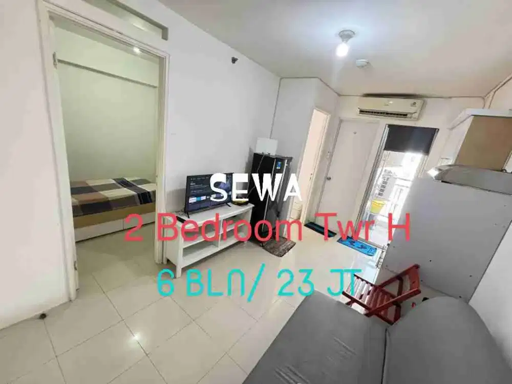 SEWA Min  6 BLN Apartemen 2 KT Furnish Twr H Bassura City