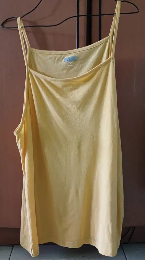 Tank Top Kuning size XL Jumbo