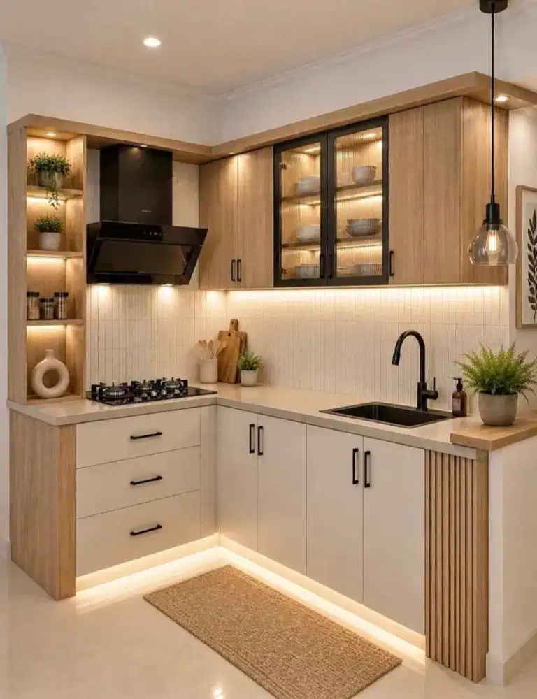 Jasa tempahan Kitchen set dapur Lemari dapur