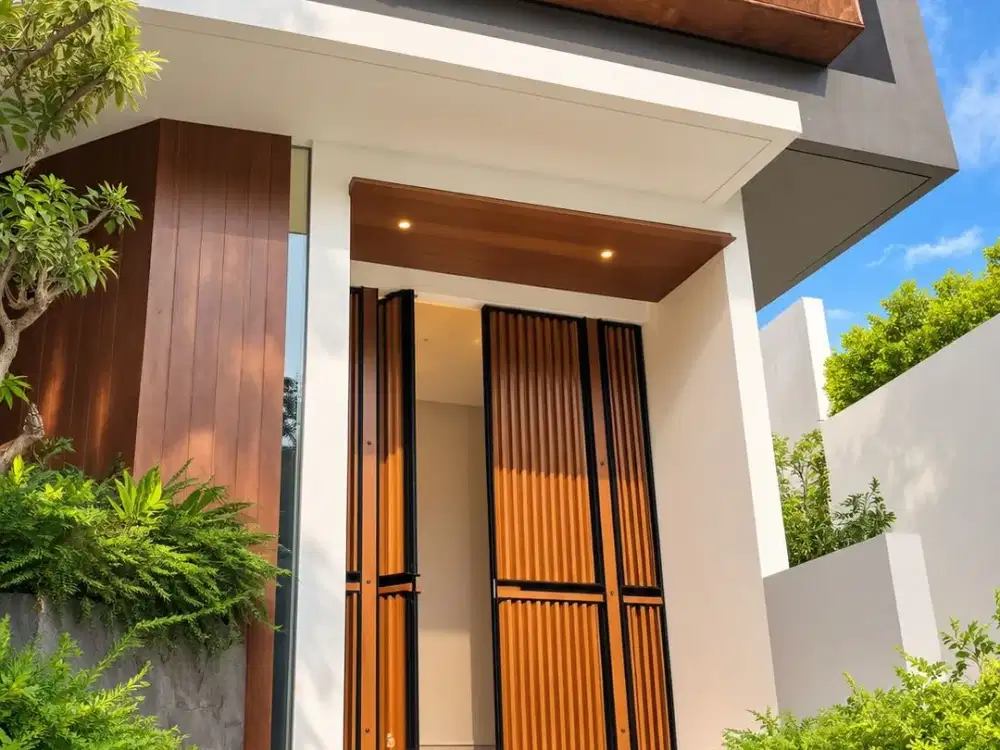 Rumah Mewah Modern Tropis ada swim pool lokasi strategis di Cilandak Barat Jaksel 18098 ND
