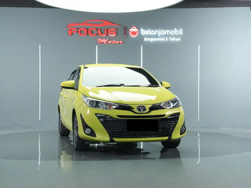 Toyota yaris g cvt matic 2019 kuning pajak panjang