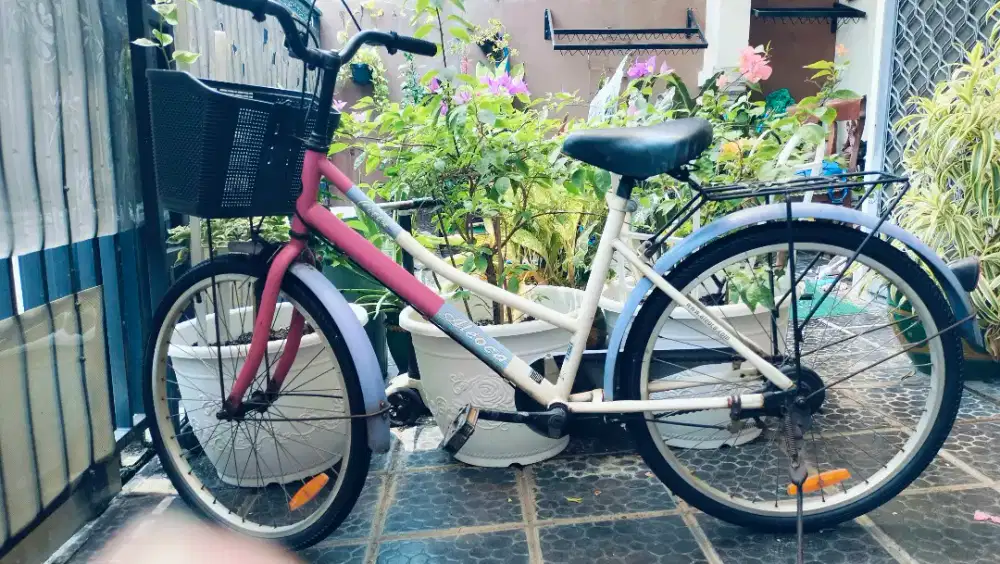 Sepeda Mini Aleoca 24 inch Second Kayu Putih Pulomas Jakarta Timur