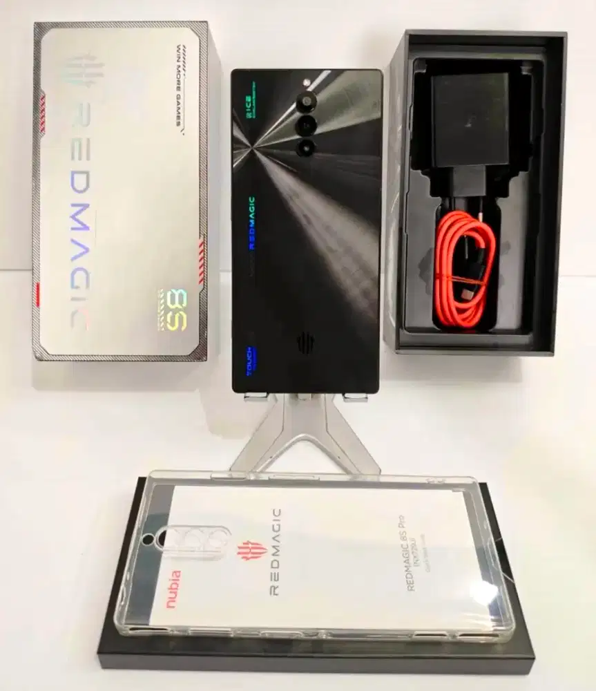 Nubia Red Magic 8S Pro 12/256 Gb Likenew 98% Ex Resmi Ori bs TT/BT..