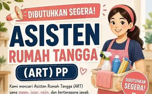 Dicari ART PP khusus jaga dan urusin bayi umur 3 bulan