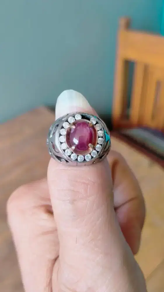 Cincin ruby di jual murah