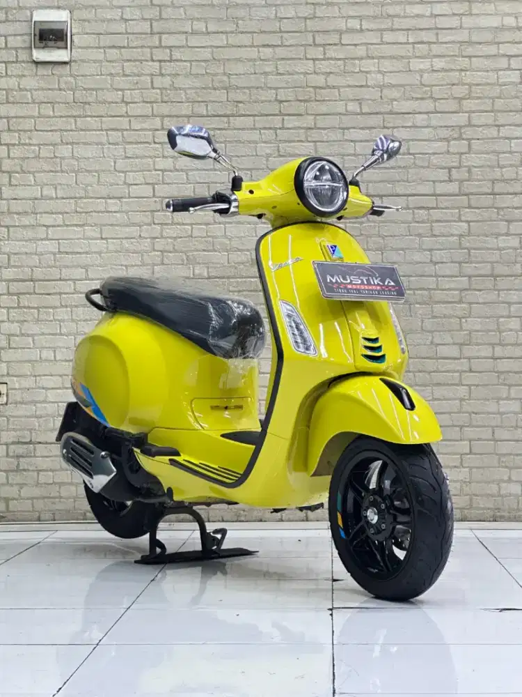 Odo 5rb Simpenan!!Vespa Primavera S ABS 2025 Spido TFT Mulus-Mustika