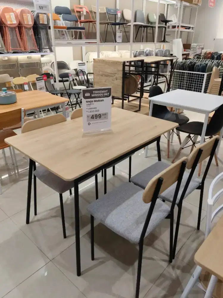 PROMO SET MEJA DAN KURSI MAKAN