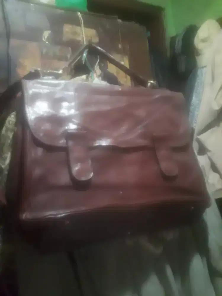 TAS SLING BAG ASLI KULIT HIROFU ITALY