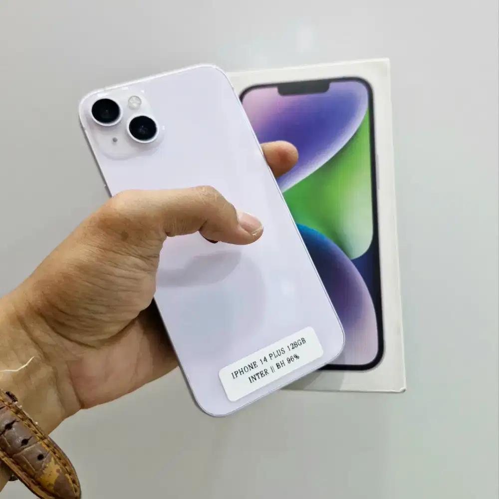 iPhone 14 Plus 128gb, inter signal on bukan simlock free Adapter