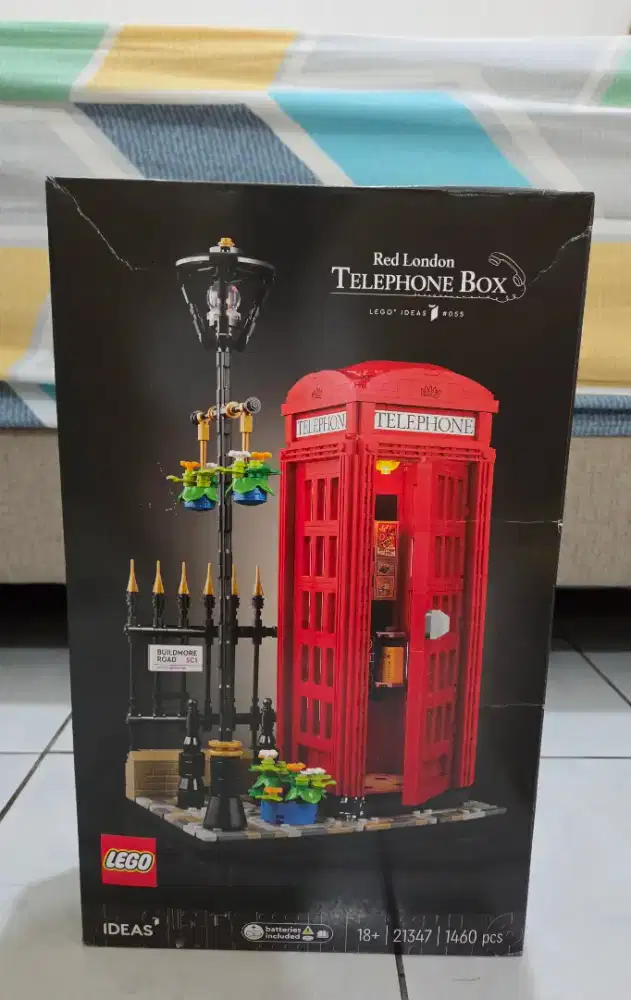 LEGO Red London Telephone Box 21347