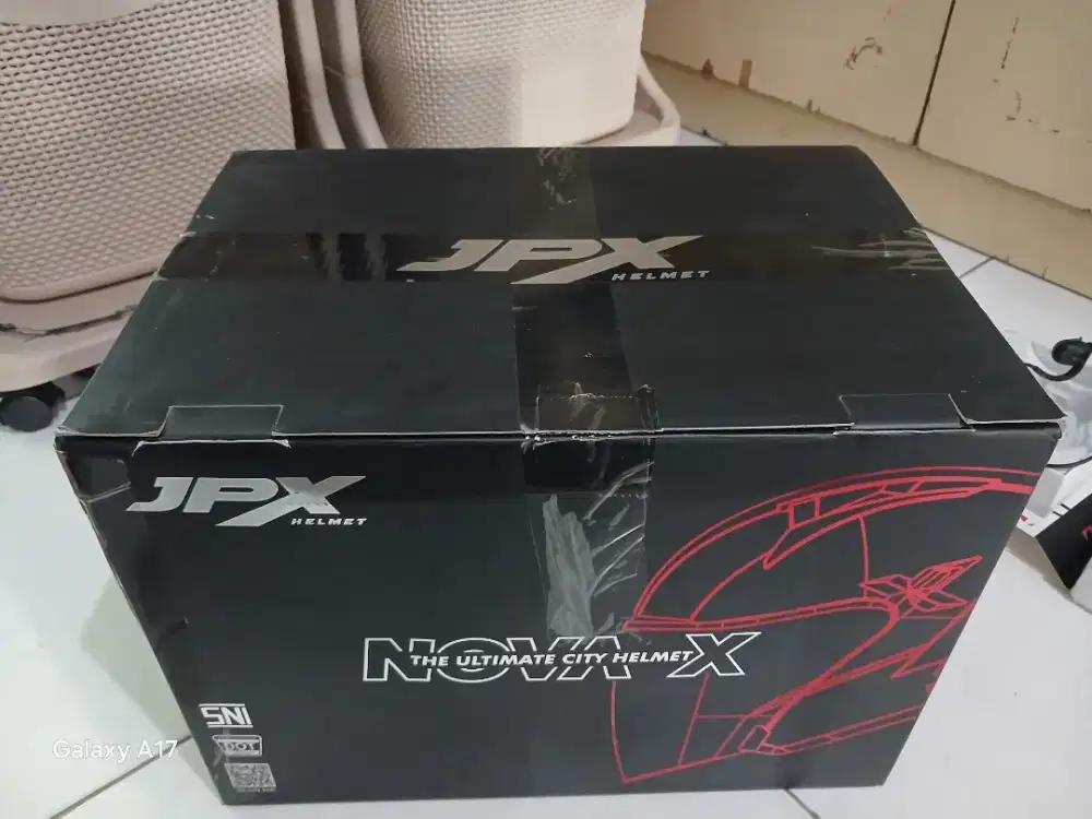Helm Half face JPX Nova Black