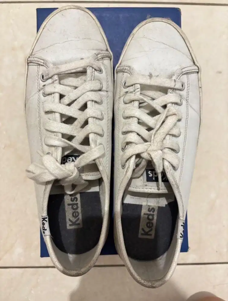 Keds Backspin Leatherette White