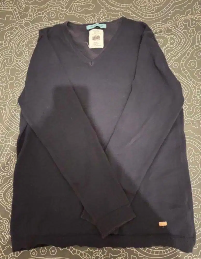ZARA Navy Long Knitwear
