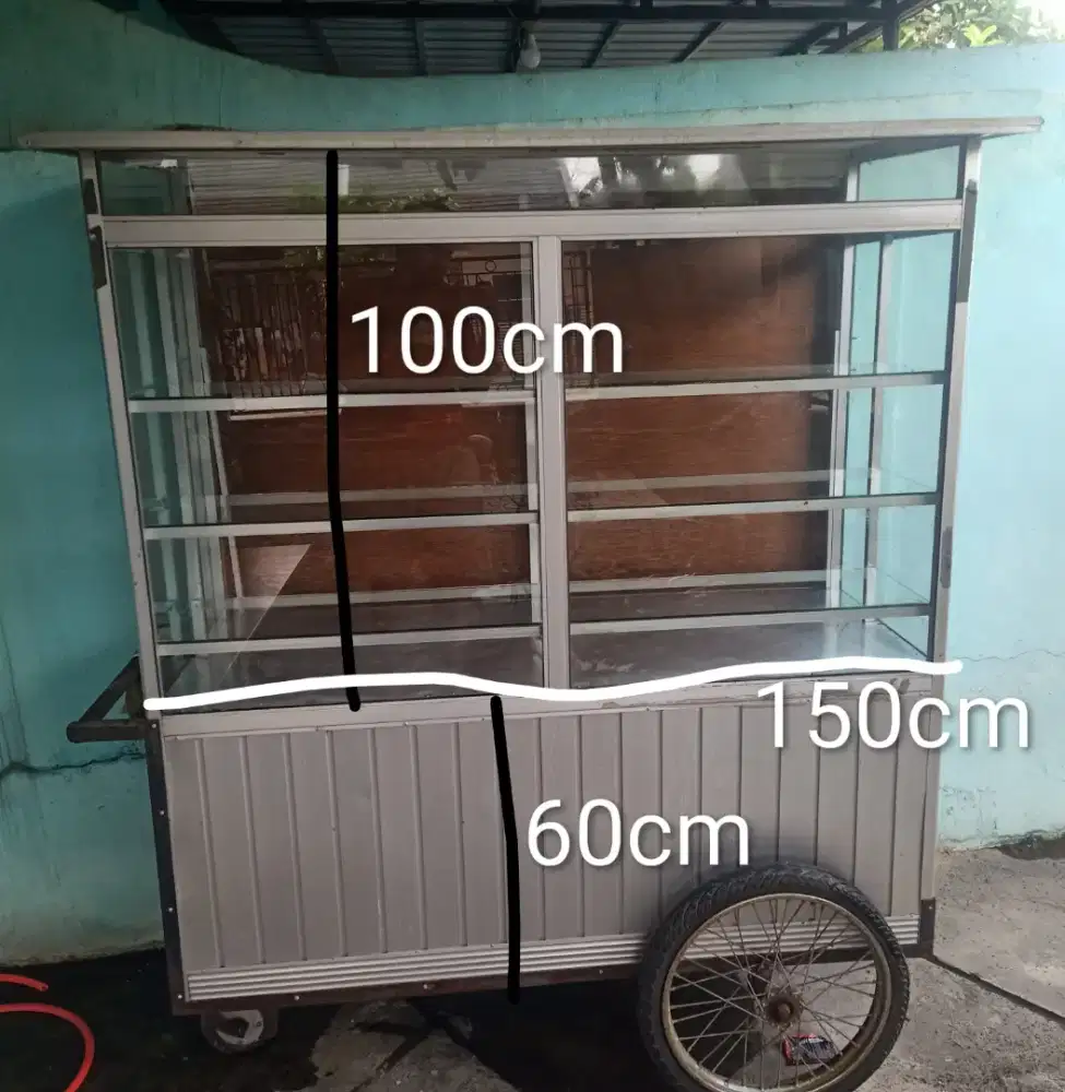 Gerobak Jualan Siap Pakai