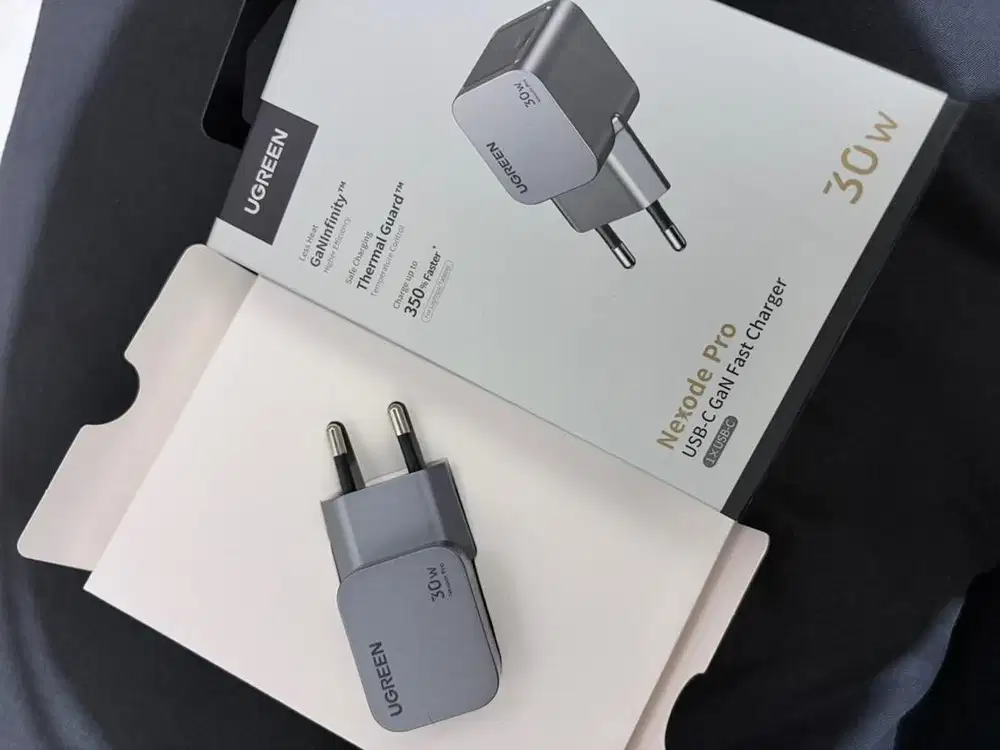JUAL KEPALA CHARGER UGREEN 30W GUN SERIES For Iphone 16, 17, 18