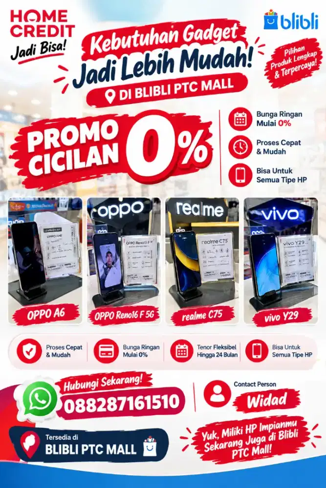 Mau hp Oppo impian? Sekarang bisa dicicil