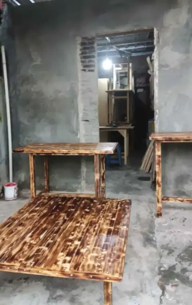 Meja caffe jati belanda