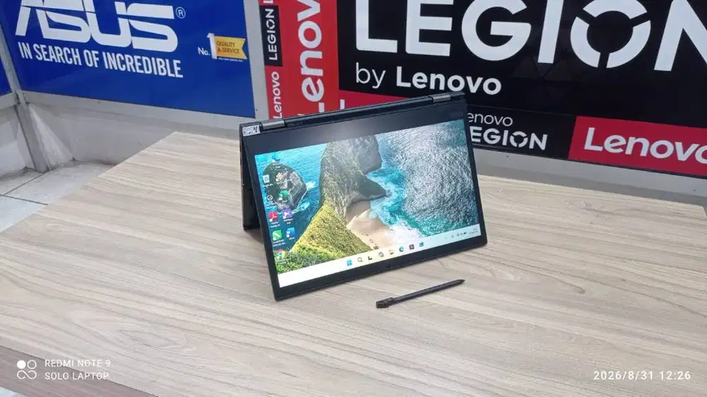 LENOVO YOGA L13 CORE i5 GEN 11 FLIP TOUCH PEN RAM 16GB SSD VGA IRIS XE