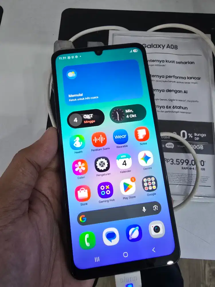 TERMURAH SAMSUNG GALAXY A08 4/64GB