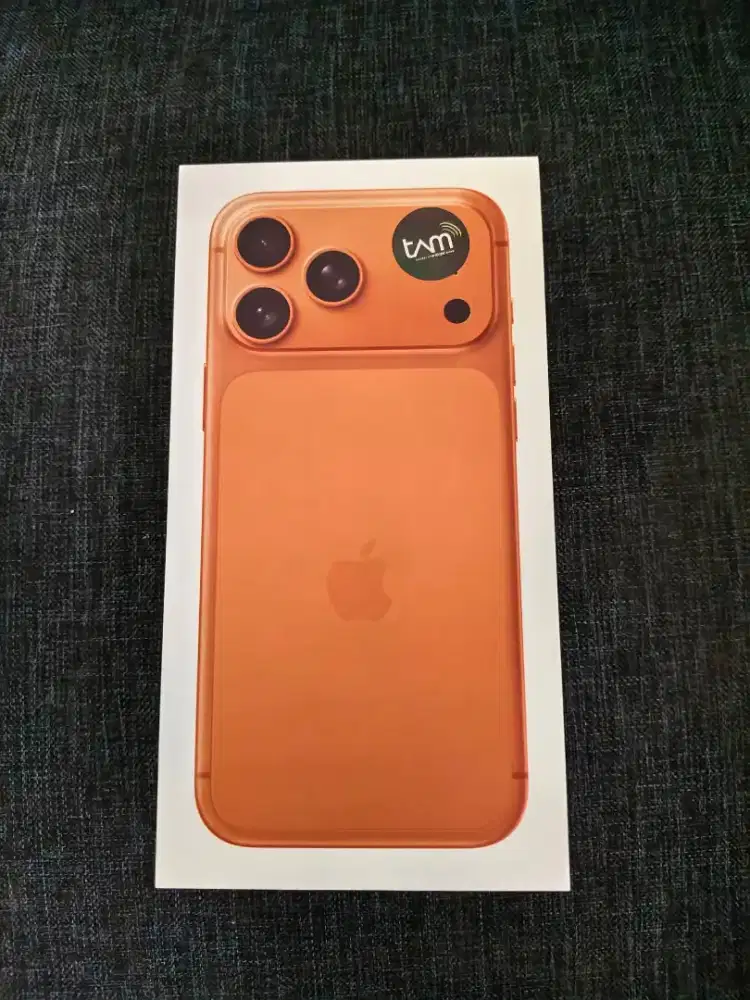 iphone 17 promax 256 orange ibox new