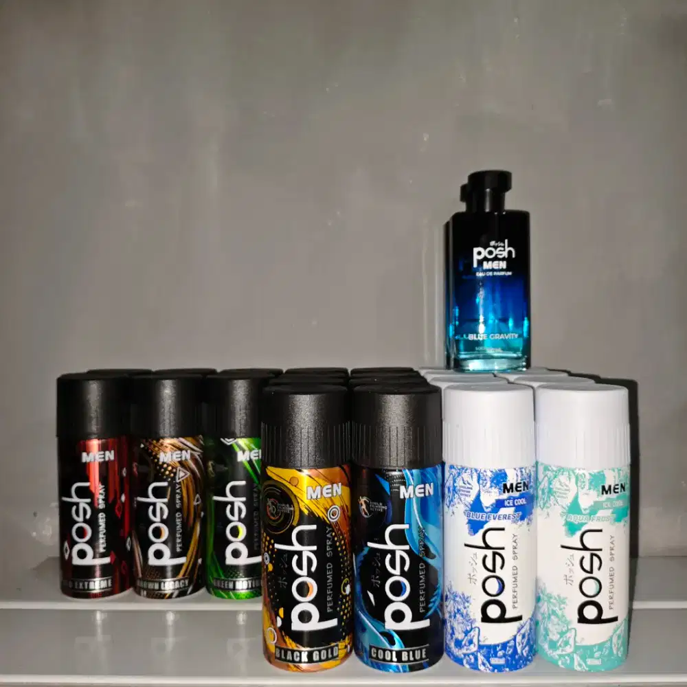 Posh Men Body Spray 150ml All Varian