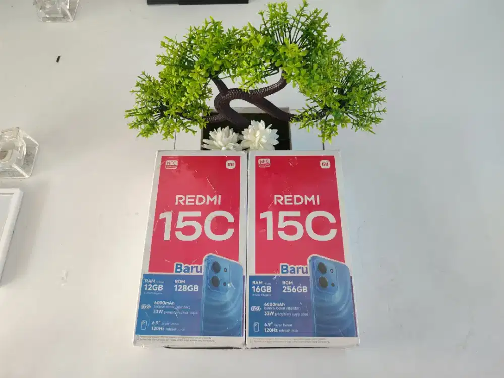 REDMI 15C 8/256  BARU GARANSI RESMI PROMO