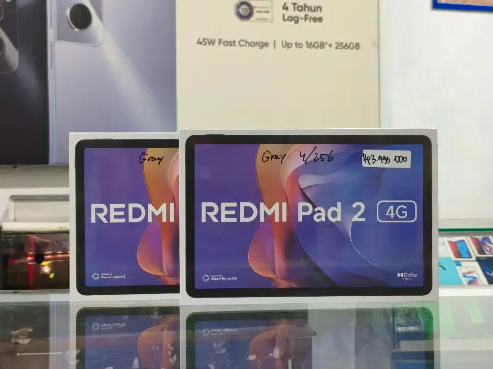 REDMI PAD 2 4G 4/256 NEW SEGEL PROMO TERMURAH