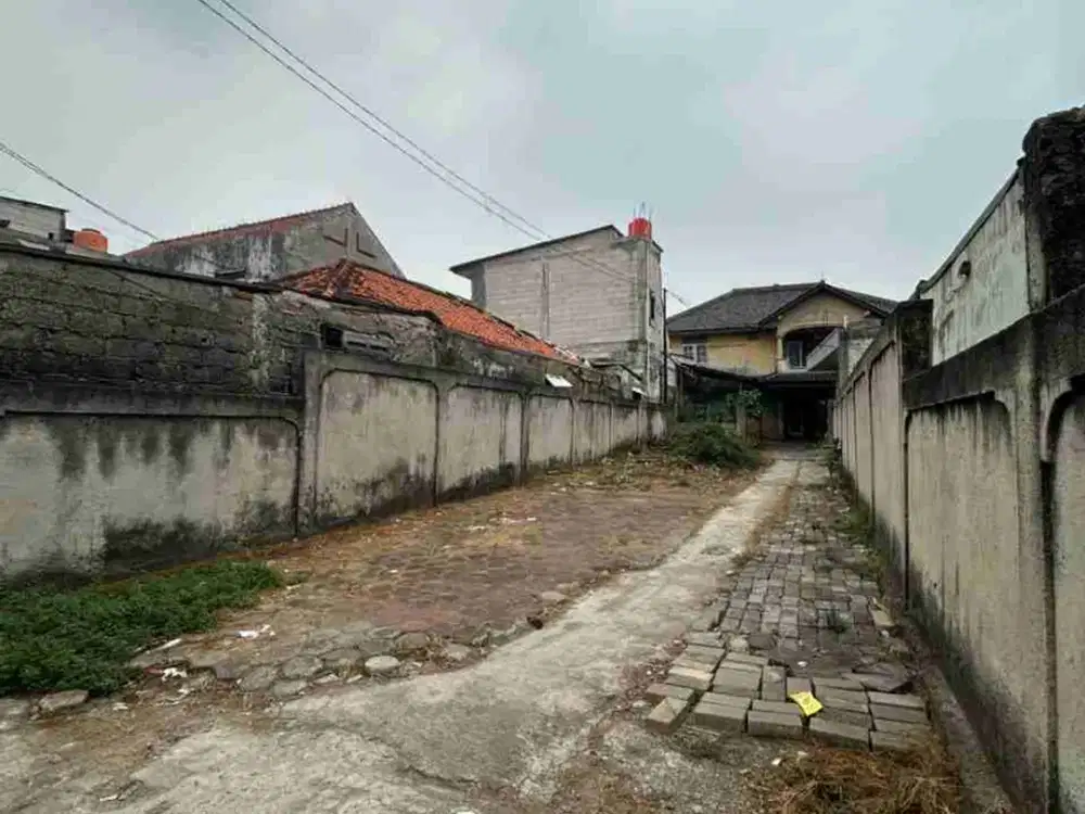 Dijual Lahan 512 Meter Di Ciledug Dekat Pasar Lembang Bonus 2 Unit Bangunan Rumah Akses Mobil