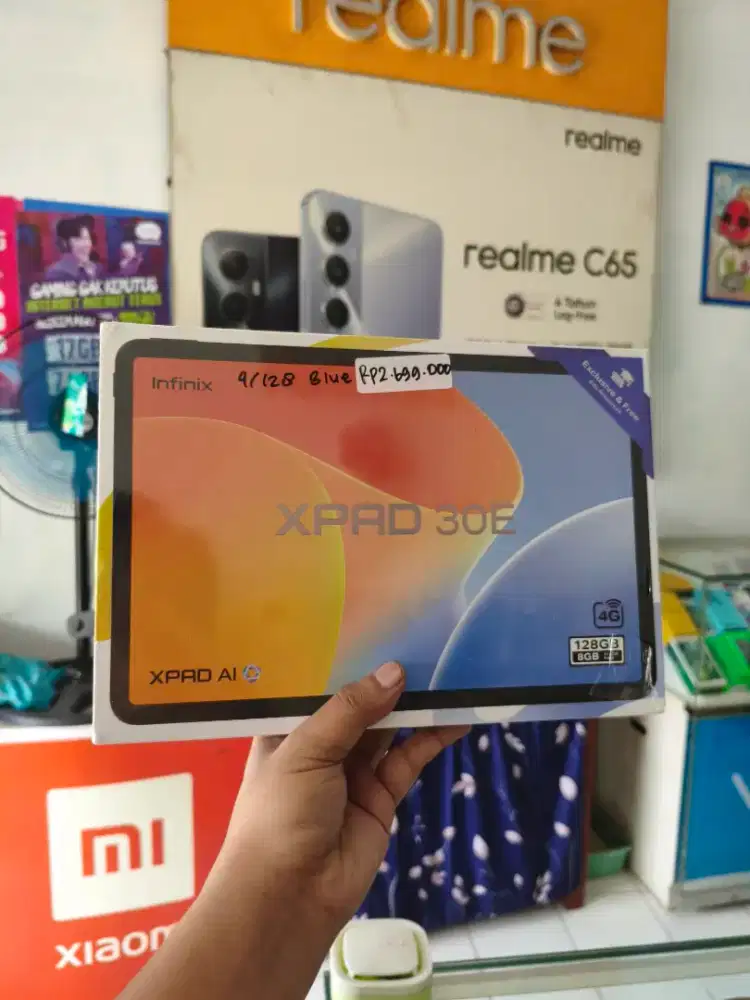 INFINIX XPAD 30E 4/128 NEW SEGEL PROMO TERMURAH