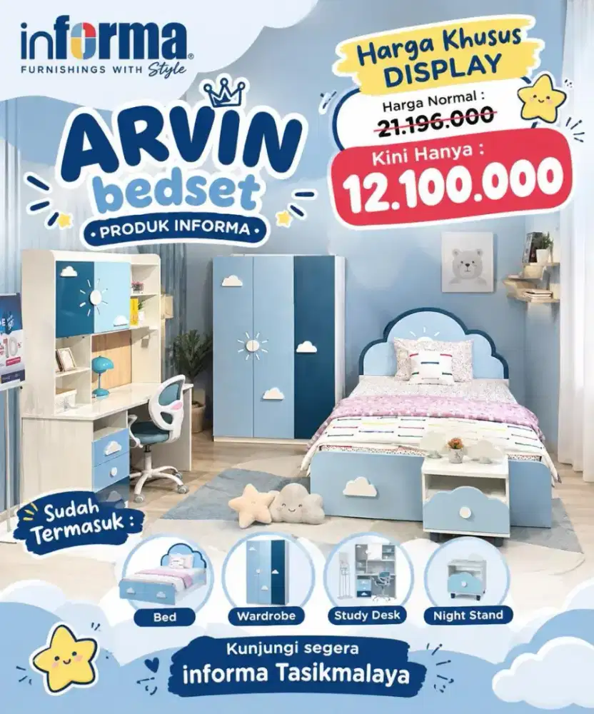 Informa Bedset anak