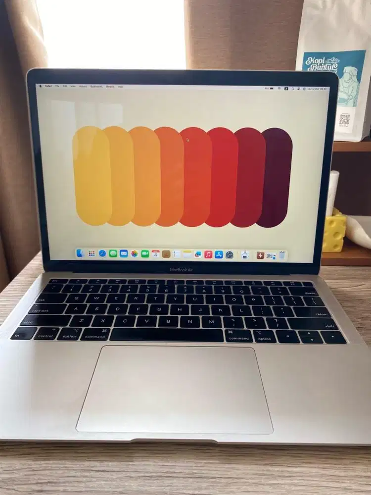 Macbook Air 2019 intel core i5 ram 8GB no minus