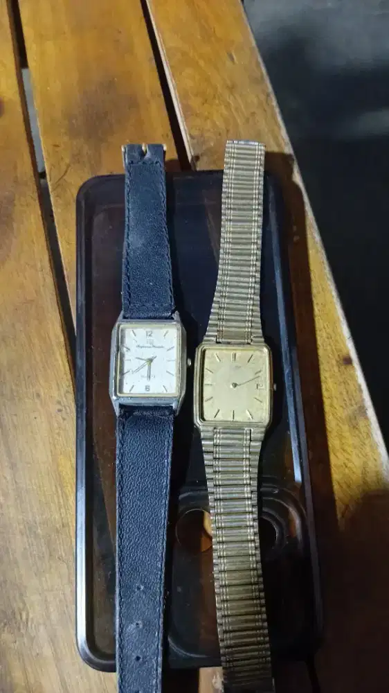 Jam tangan vintage Raymond Philippe dan Seiko