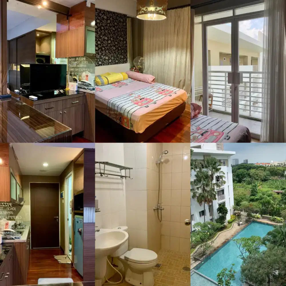 Cosmopolis 1Br furnish Termurah di Kelasnya !!