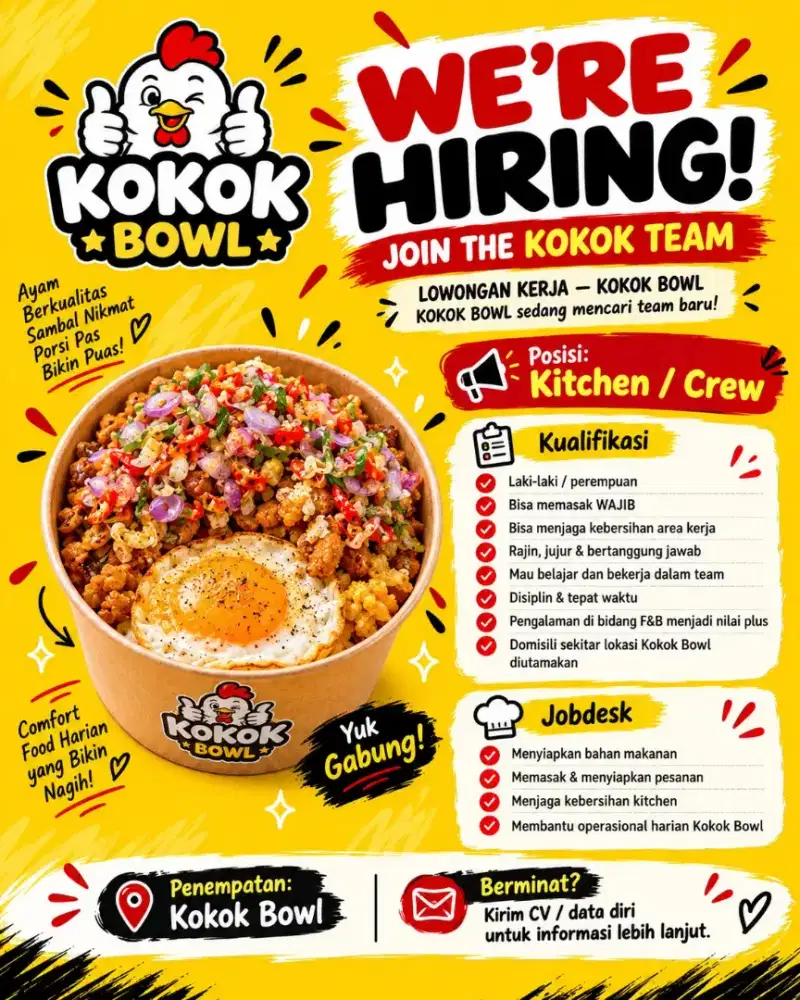 DIBUTUHKAN SEGERA