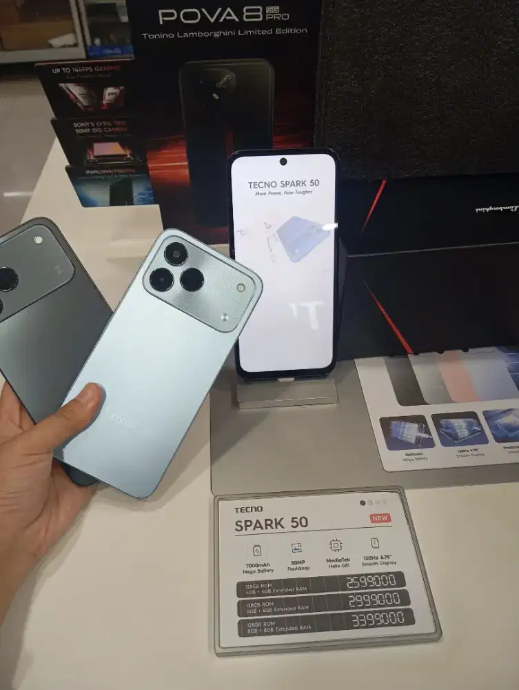 tecno sprak 50  new