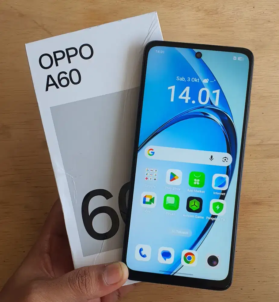 Oppo A60 8+8/256 fullset mulus