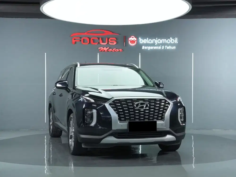 Km 50rb hyundai palisade signature diesel 2022 biru pajak panjang