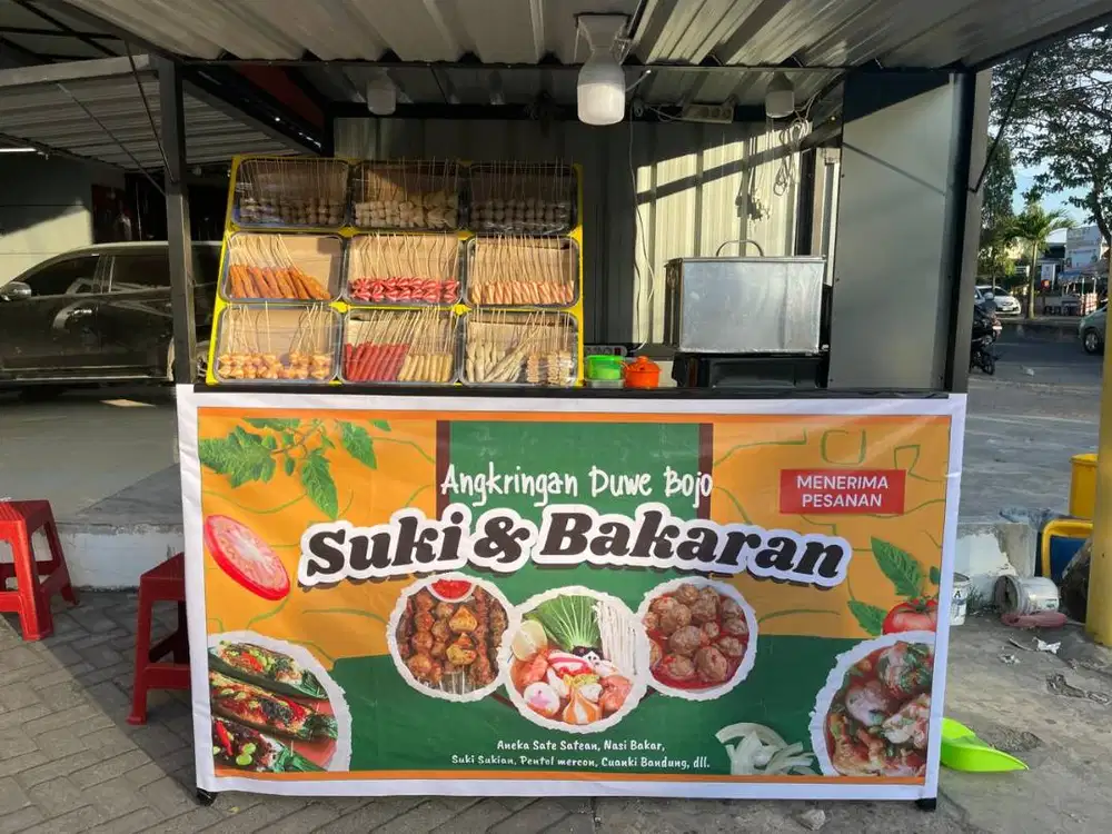 Di jual karna sudah tidak berjualan lagi